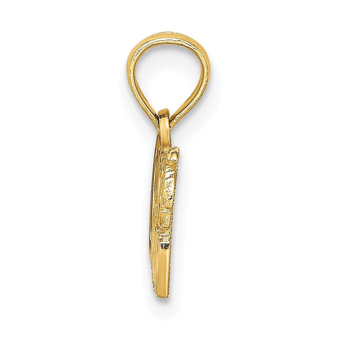 14k I HEART CANCUN Cut-out Charm Secondary image