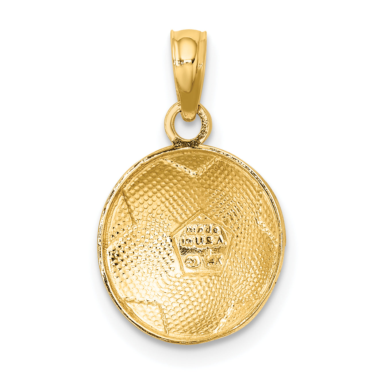 14k Soccer Ball Charm