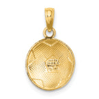 14k Soccer Ball Charm