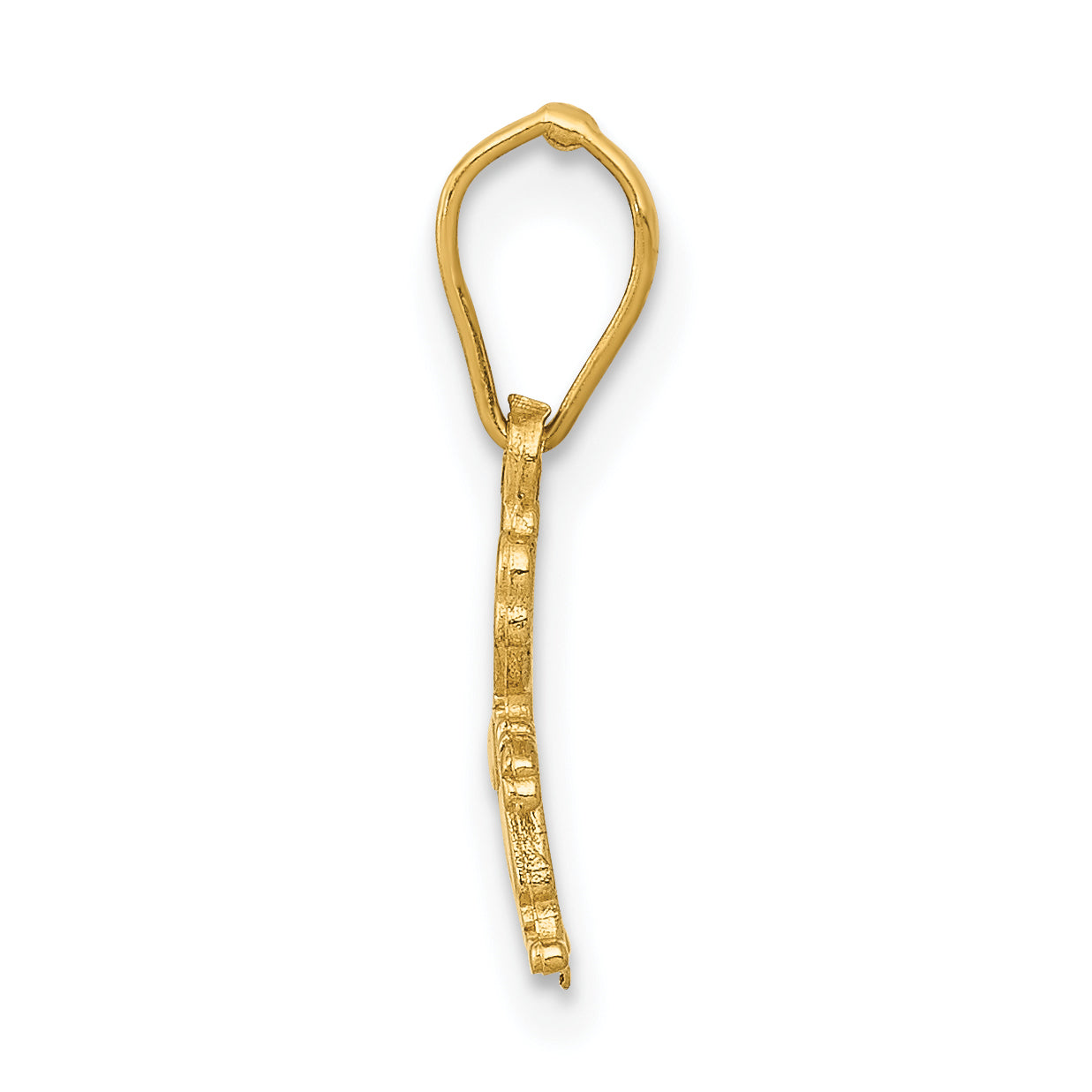 14k Polished Little Boy Pendant Secondary image