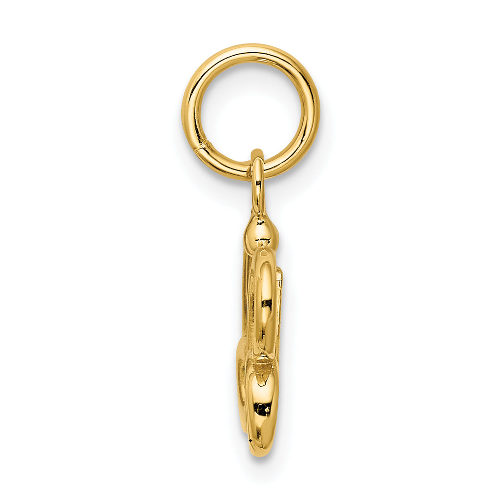 14k Butterfly Pendant