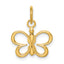 14k Butterfly Pendant