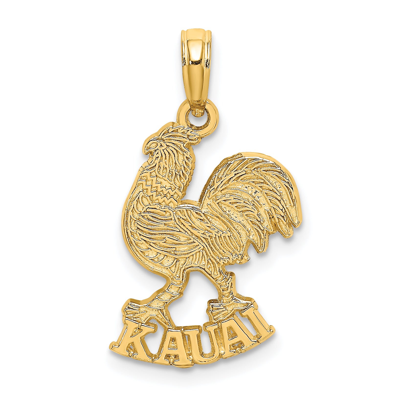 14K KAUAI Rooster Charm Main image