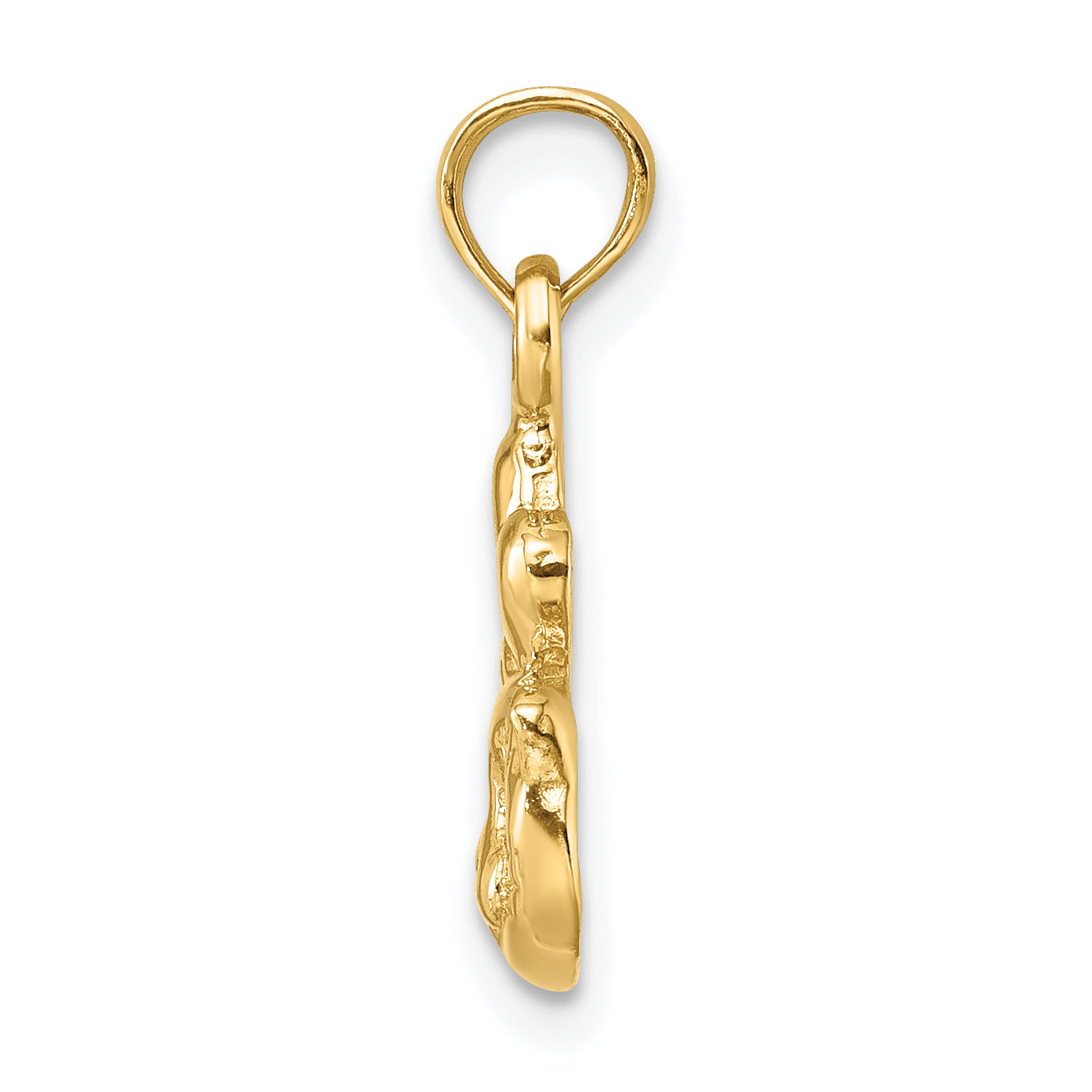 14K I LOVE MY CAT Charm Secondary image