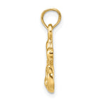 14K I LOVE MY CAT Charm