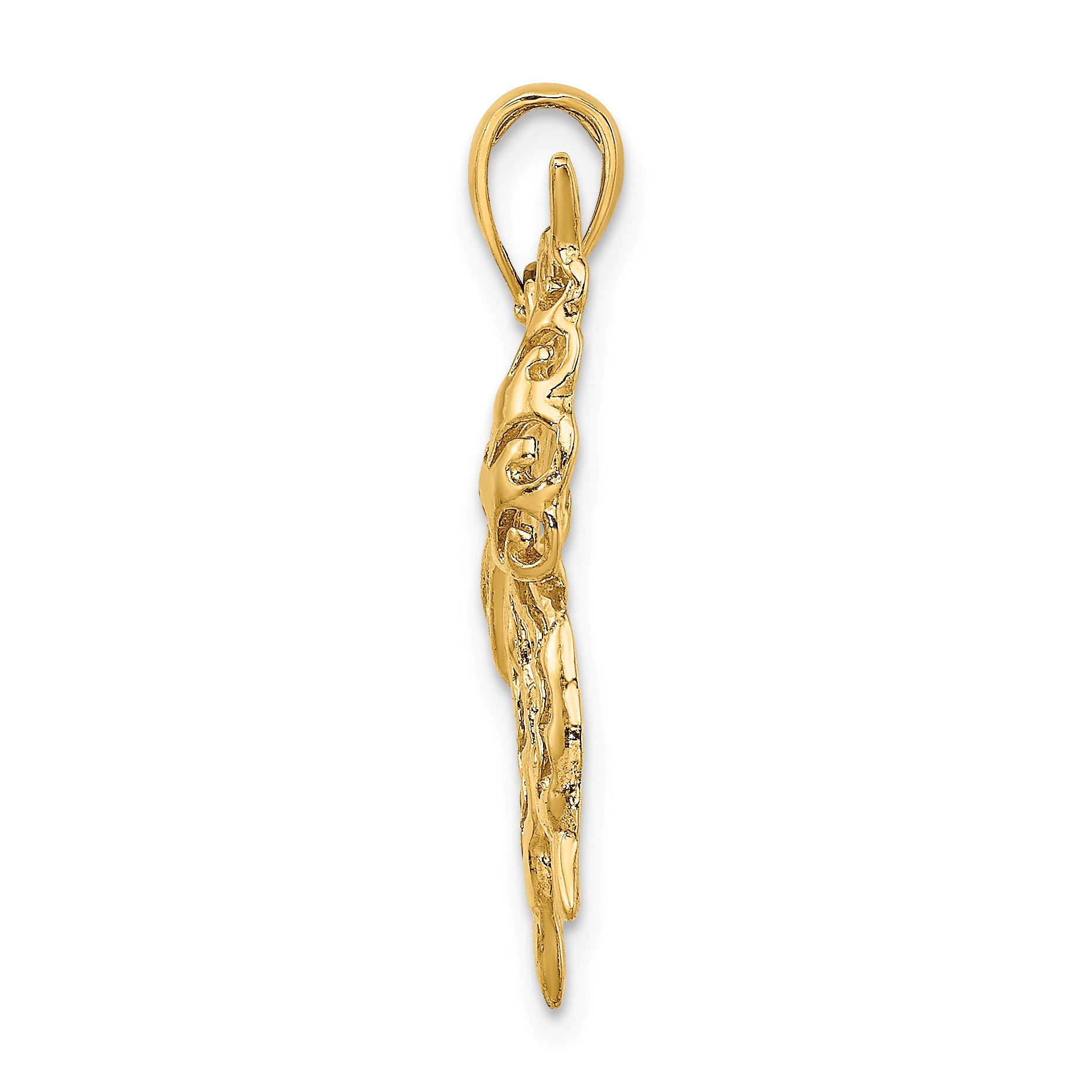 14K Cut-Out Butterfly Charm Secondary image