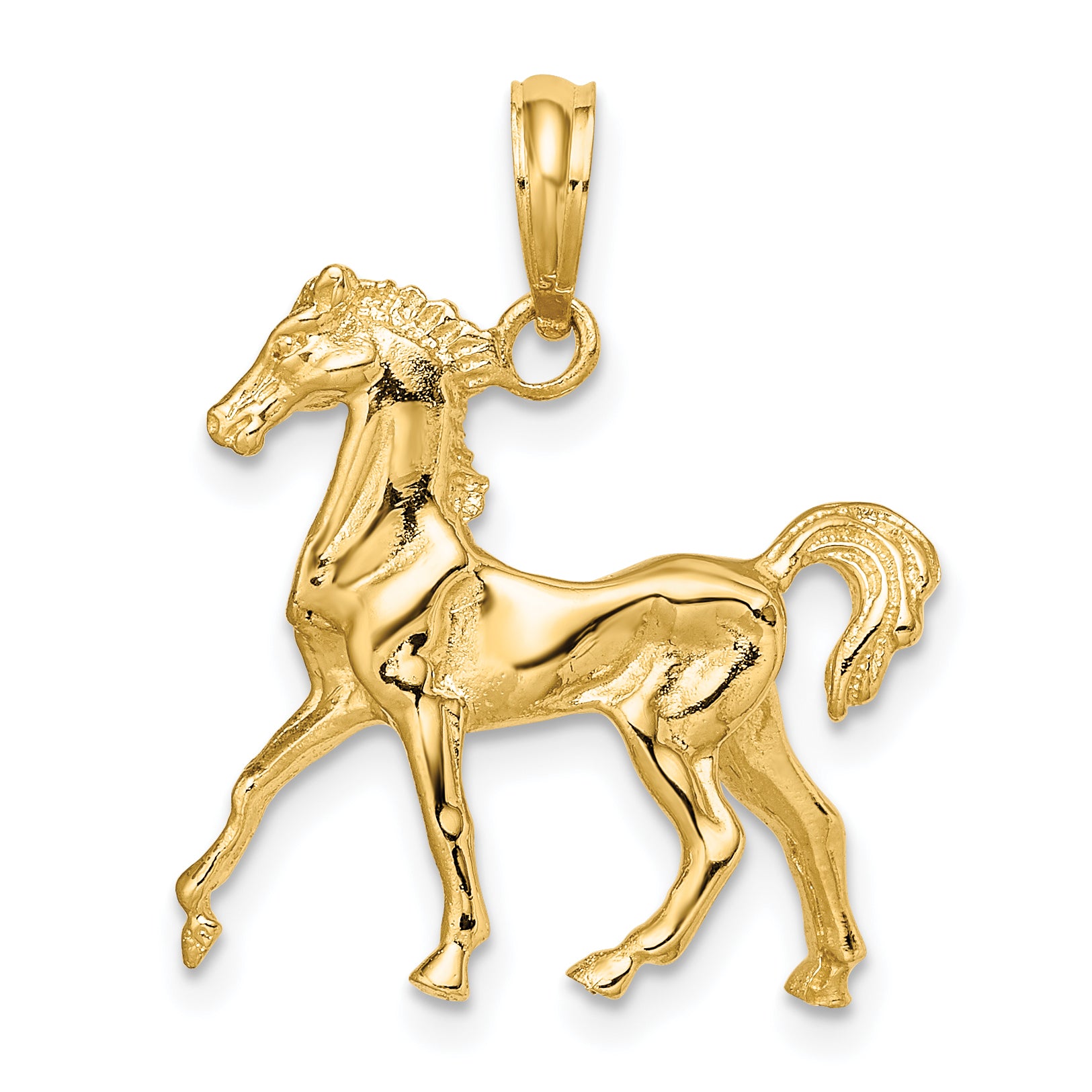 14K 3-D Horse Charm Main image