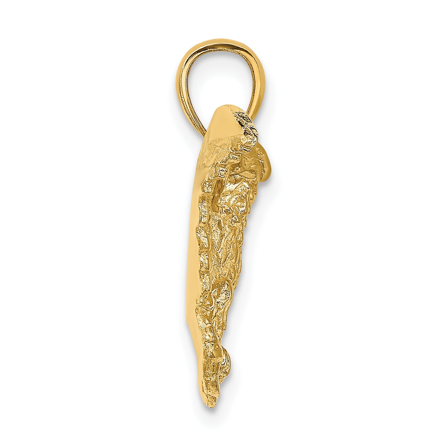 14K Eagle w/ Wings Spread Charm
