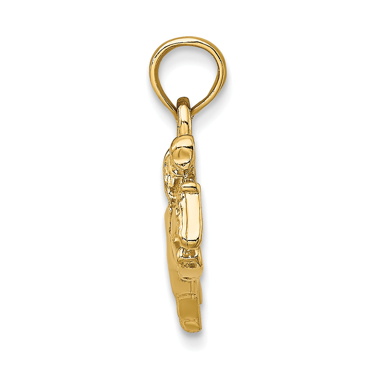 14K Jockey on Jumping Horse Charm Secondary image