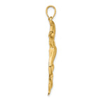 14K Duck Flying From Willow Charm