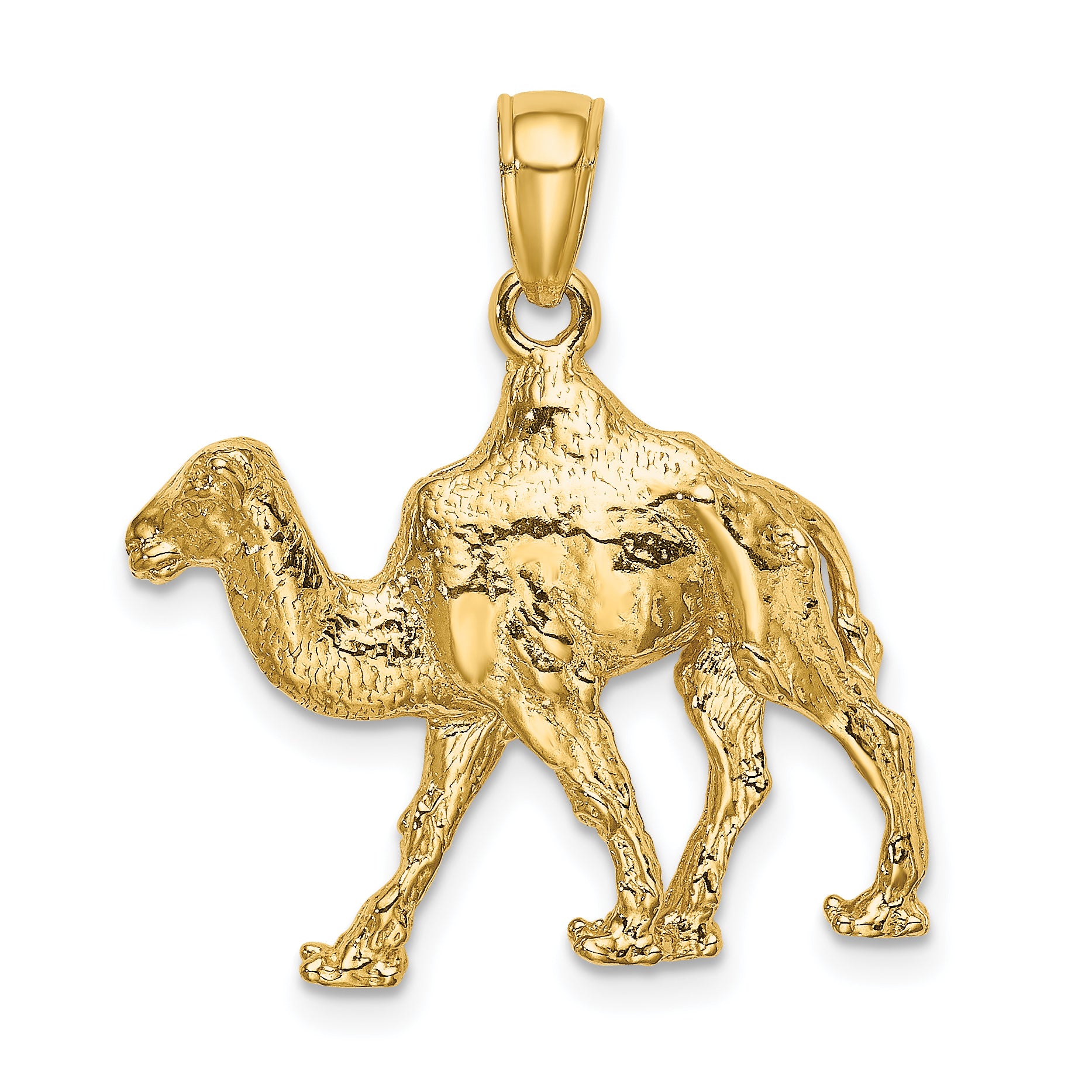 14K 3-D Camel Charm Main image