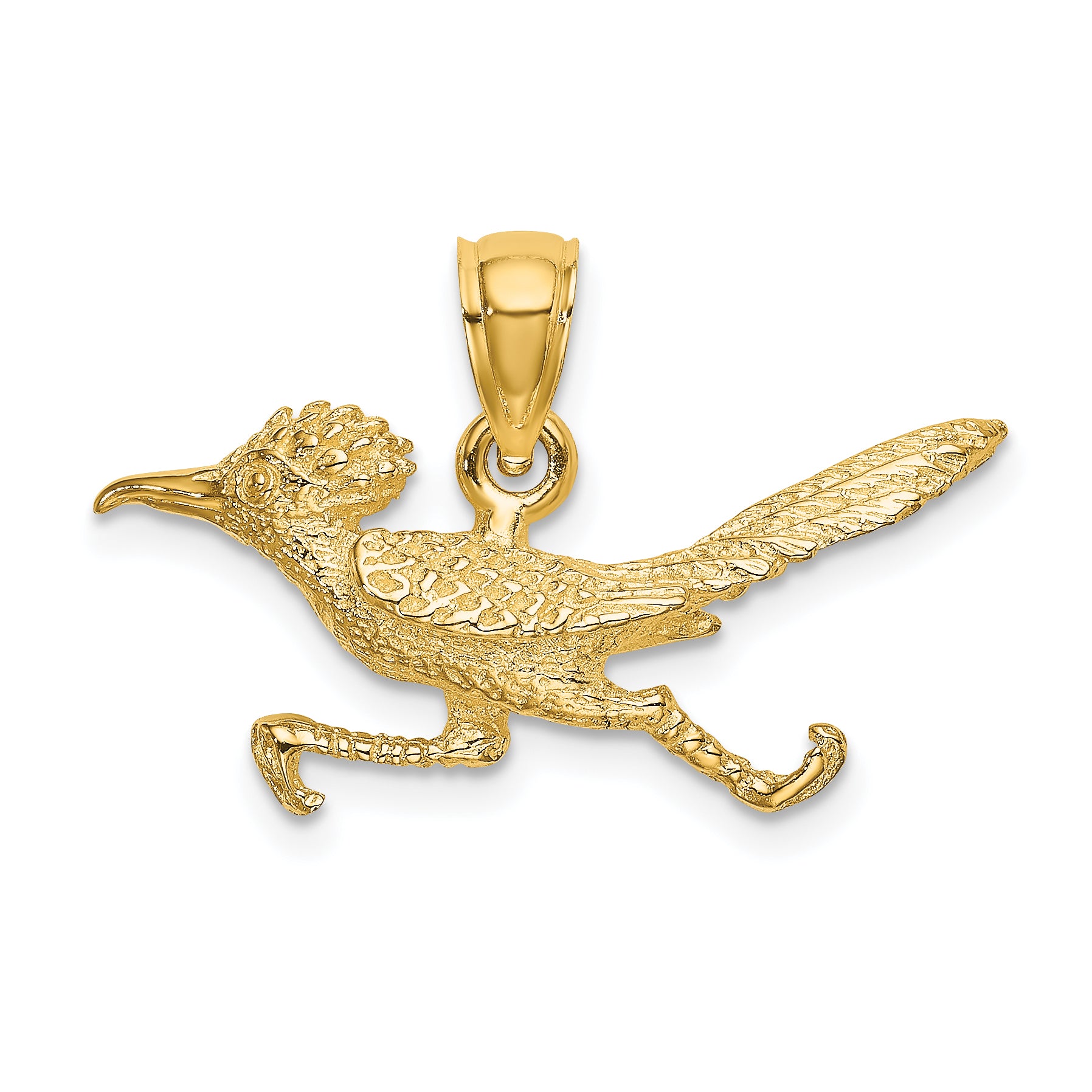 14K 3-D Road Runner Charm Main image