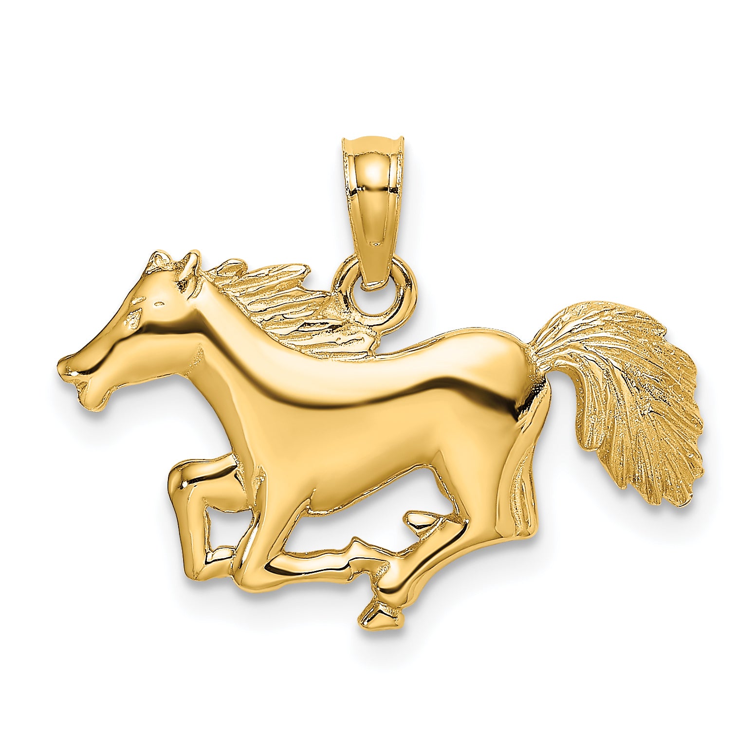 14K Running Horse Charm Main image