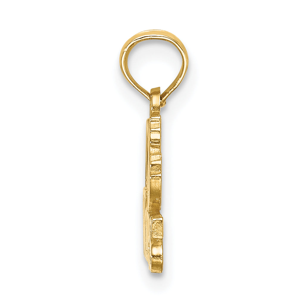 14K I HEART WOLVES Charm