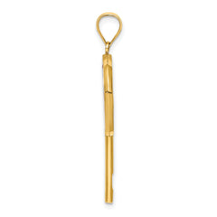 14K w/Multi-Color Enamel 3-D Lollipop Charm