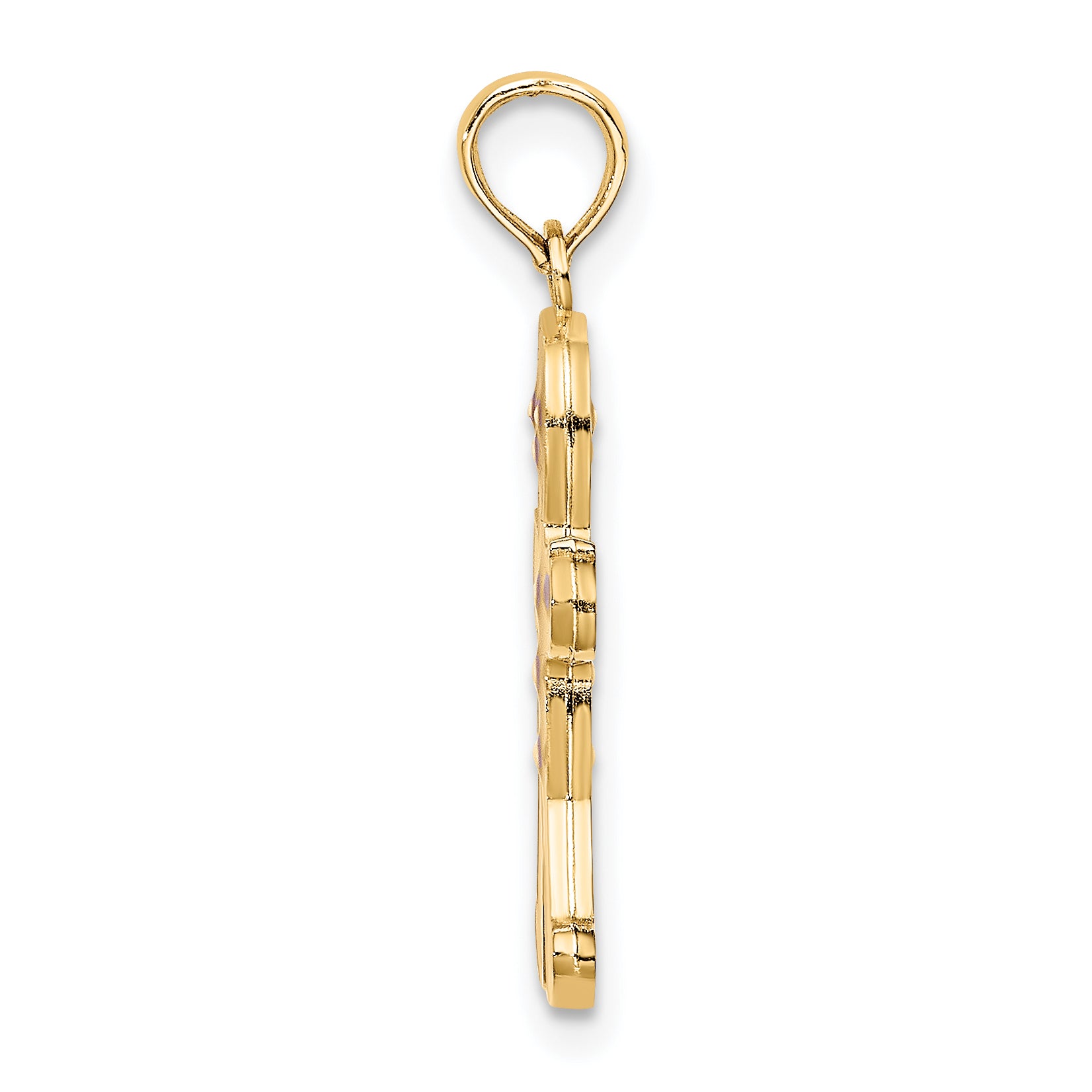 14K 3-D Enameled Gingerbread Man Charm Secondary image