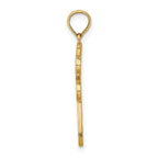 14K Multi Color Enamel Dragonfly Charm