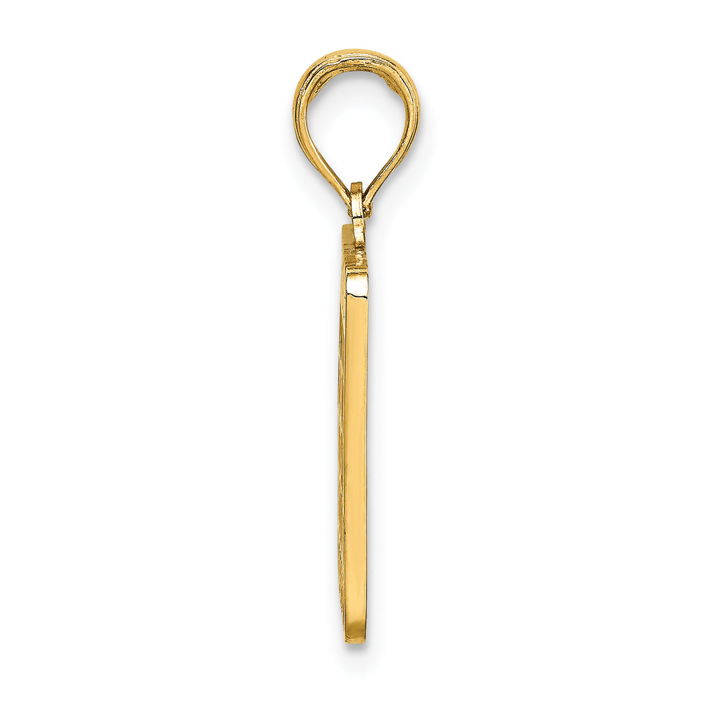 14K w/ Enamel Bingo Card Charm