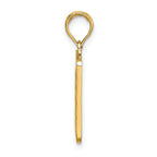 14K w/ Enamel Bingo Card Charm