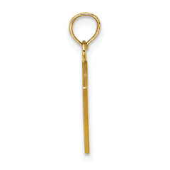 14K Enamel Jack of Clubs and Ace of Hearts Cards Charm