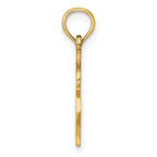 14K Dollar Sign Charm