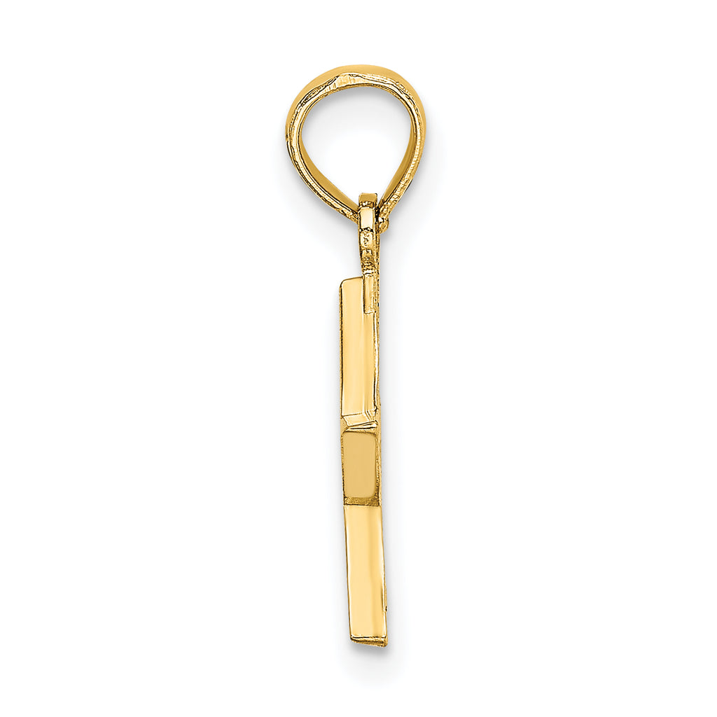 14K Cut-out Star Charm