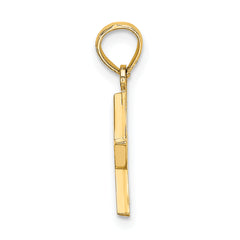 14K Cut-out Star Charm