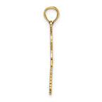 14K Palm Tree w/ Cactus Charm