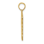 14K King Playing Card Charm