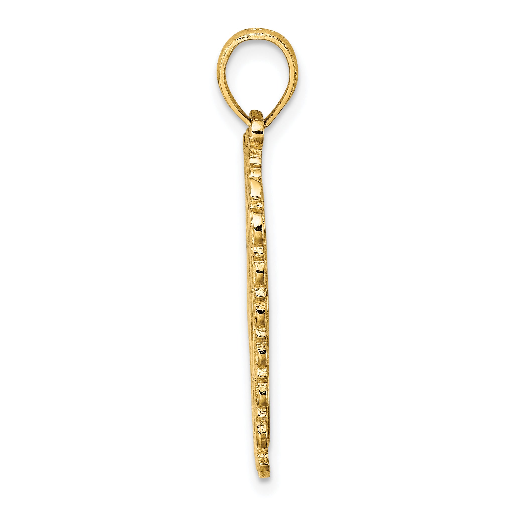 14K Hearts w/ Ace Playing Cards Charm Secondary image