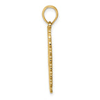 14K Hearts w/ Ace Playing Cards Charm