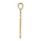 14K Cut-Out Polished Dog Bone Charm