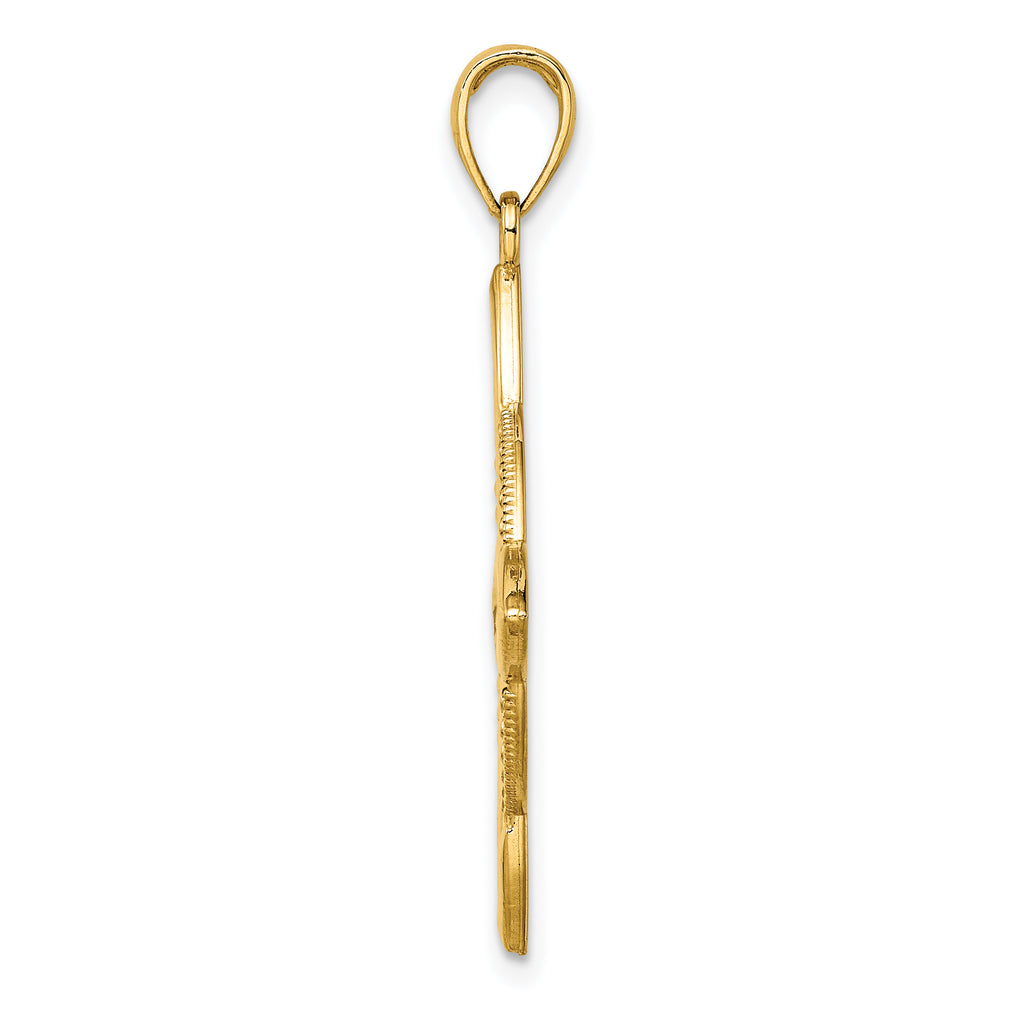 14k Large Celtic Eternity Knot Charm