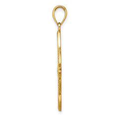 14k Large Celtic Eternity Knot Charm