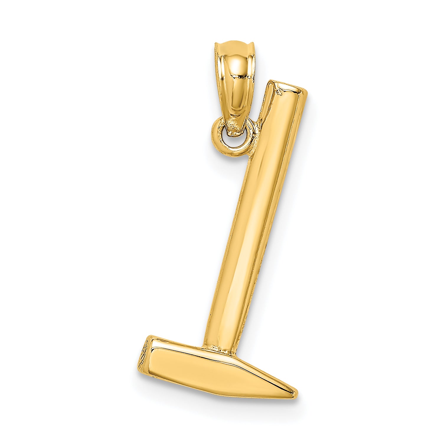 14K 3-D Hammer Charm Main image