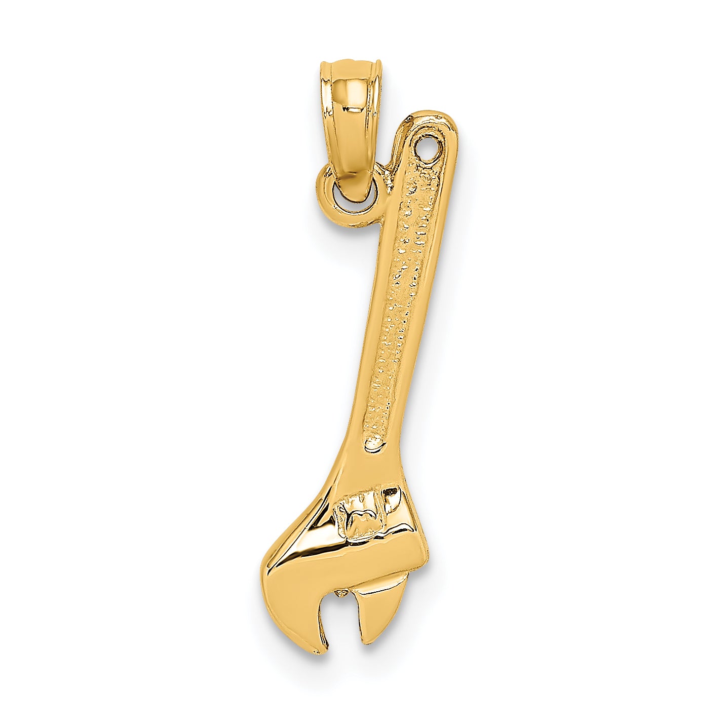 14K 3-D Adjustable Wrench Charm Main image
