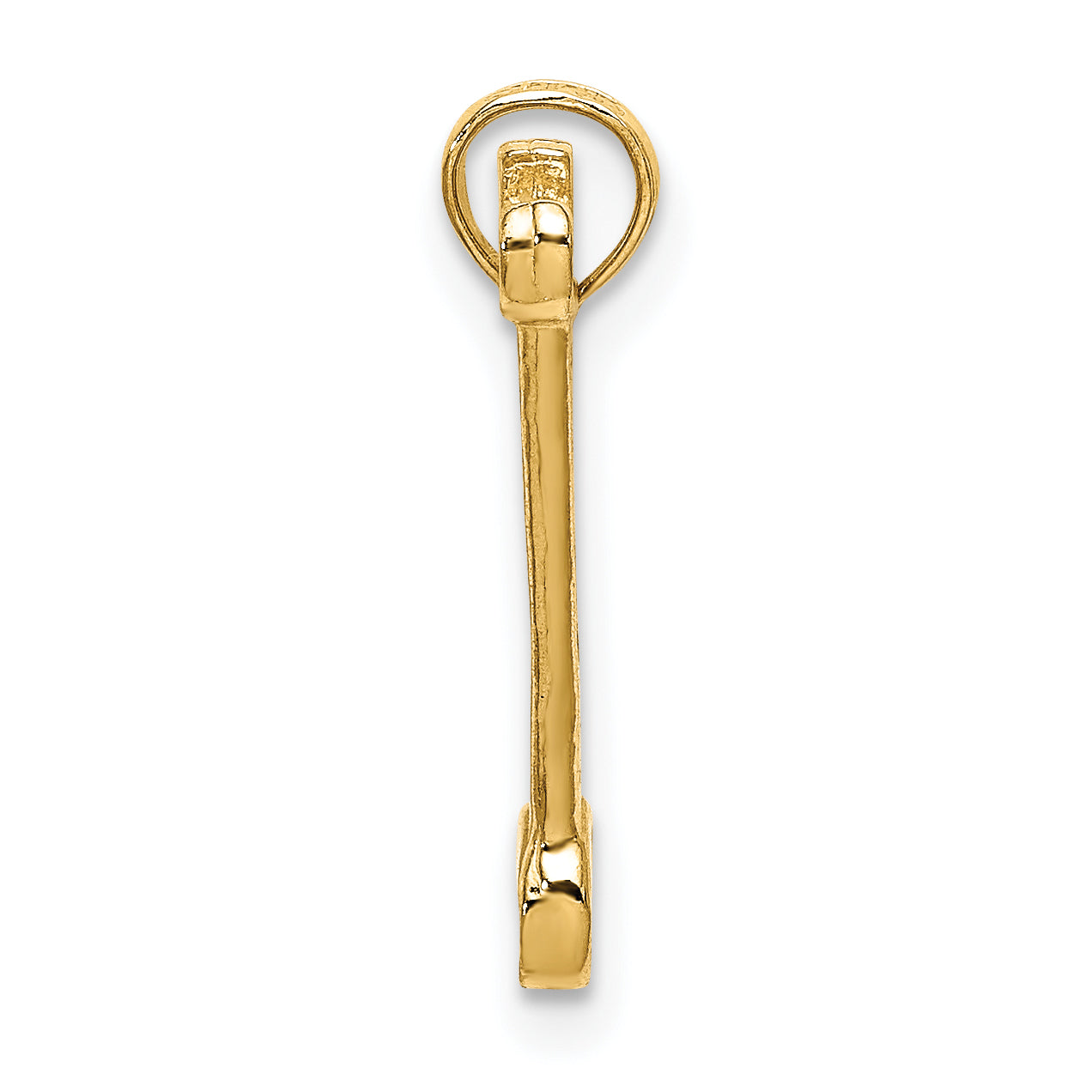 14K 3-D Double Open-Ended Wrench Charm Secondary image