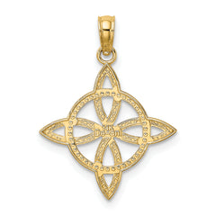 14k Small Celtic Eternity Knot Charm