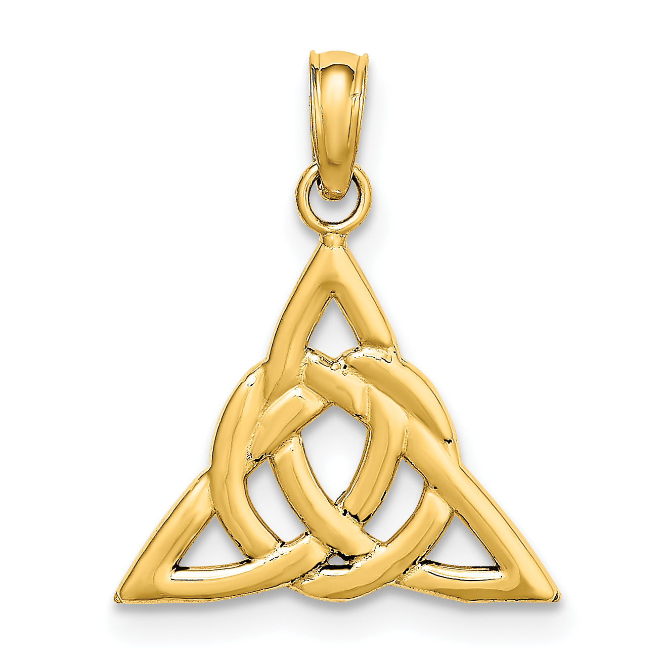 14k Small Celtic Trinity Knot Charm Main image