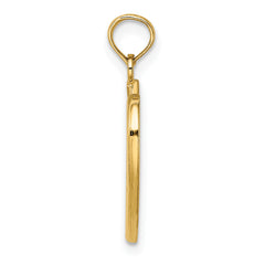 14K Small Celtic Knot Heart Charm