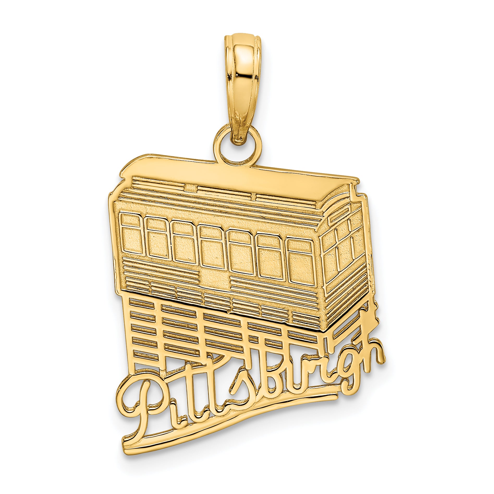 14K Pittsburgh Incline (Tram) Charm Main image