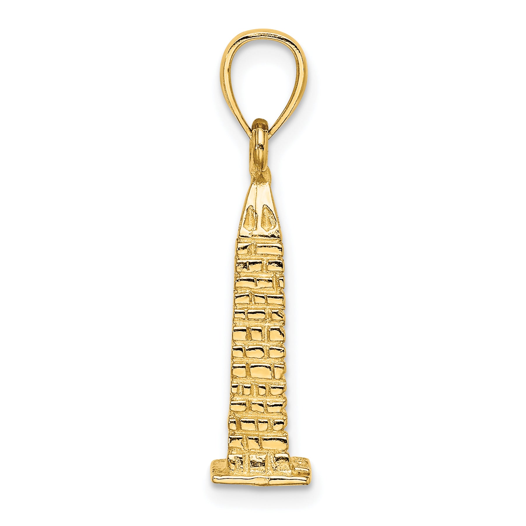 14K 3D Washington Monument Charm Secondary image