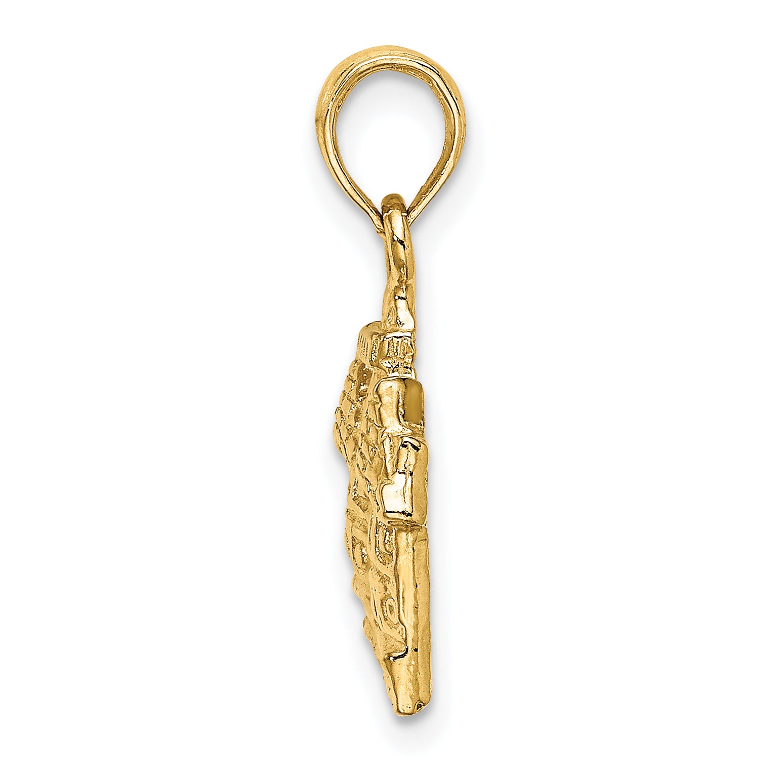 14K 3D Capital Building WILLIAMSBURG, VA Charm Secondary image