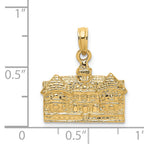 14K 3D Capital Building WILLIAMSBURG, VA Charm
