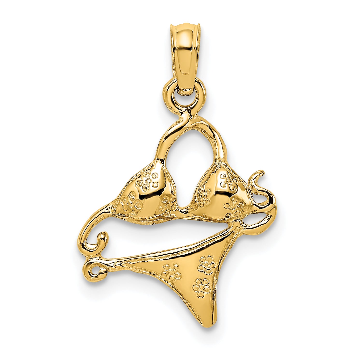 14K Bikini Bathing Suit Charm Main image