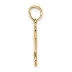 14K Cut-Out Polished Mini Dog Bone Charm