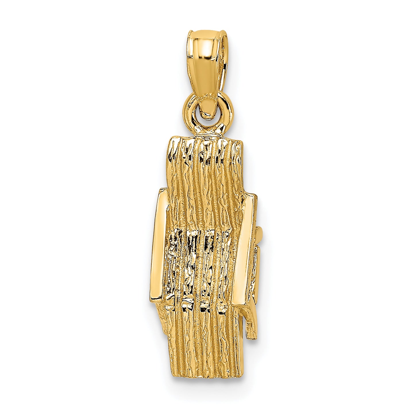 14K 3-D Lounge Beach Chair Charm