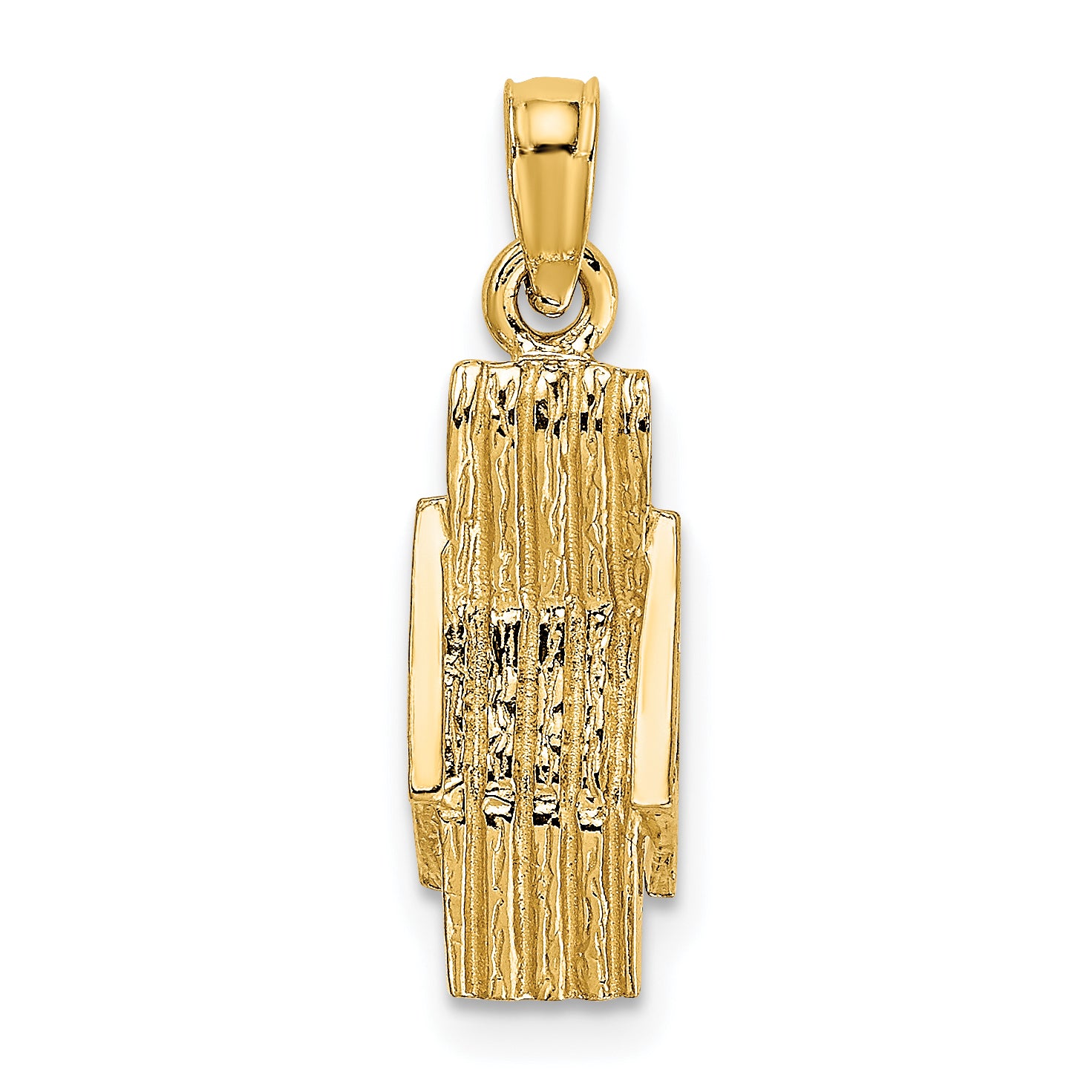 14K 3-D Lounge Beach Chair Charm Main image
