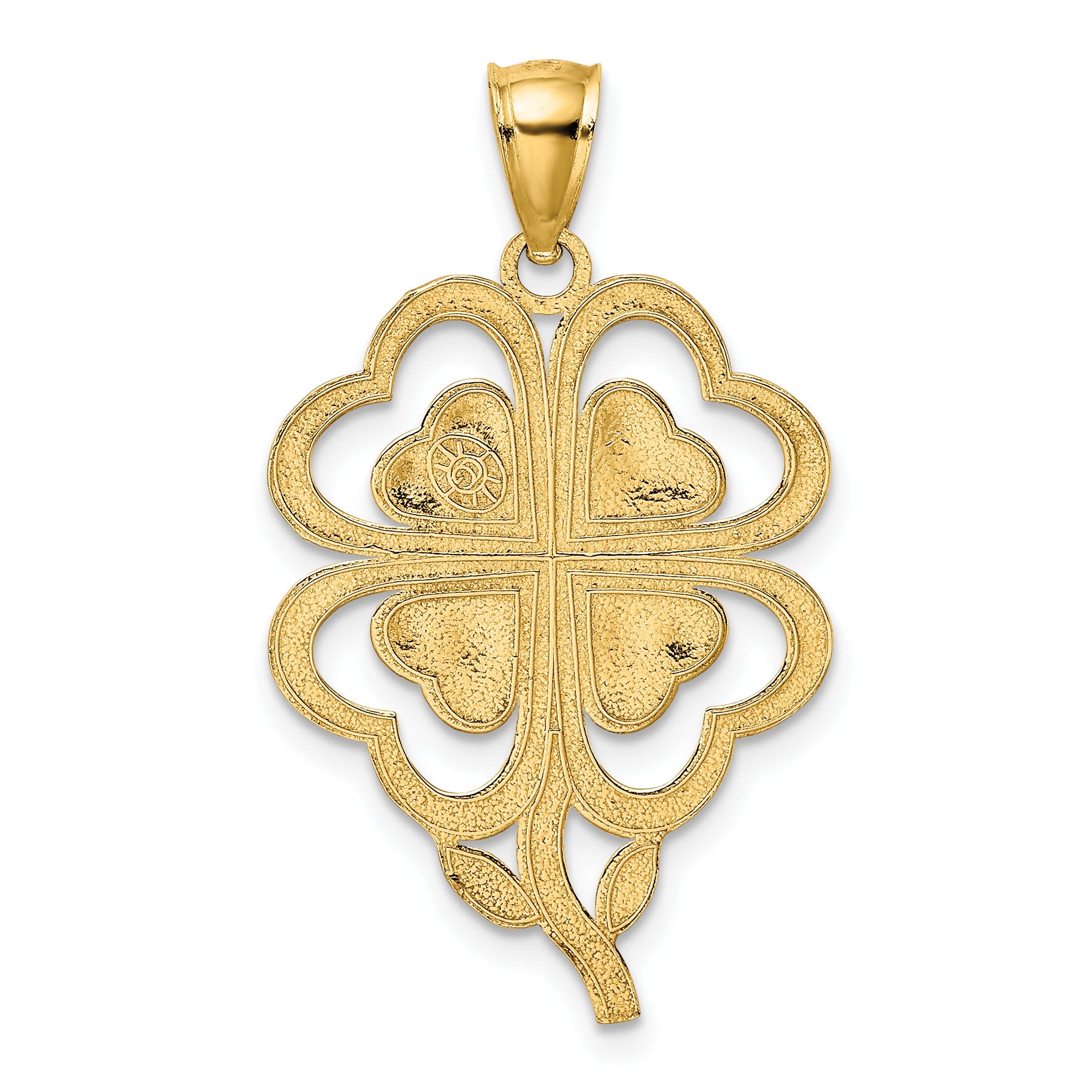 14K 4-Leaf Clover Charm