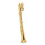 14K 3-D Clarinet Charm